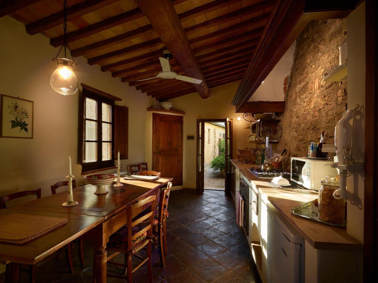 Borgo Lucignanello Bandini Vila San Giovanni dʼAsso Exterior foto
